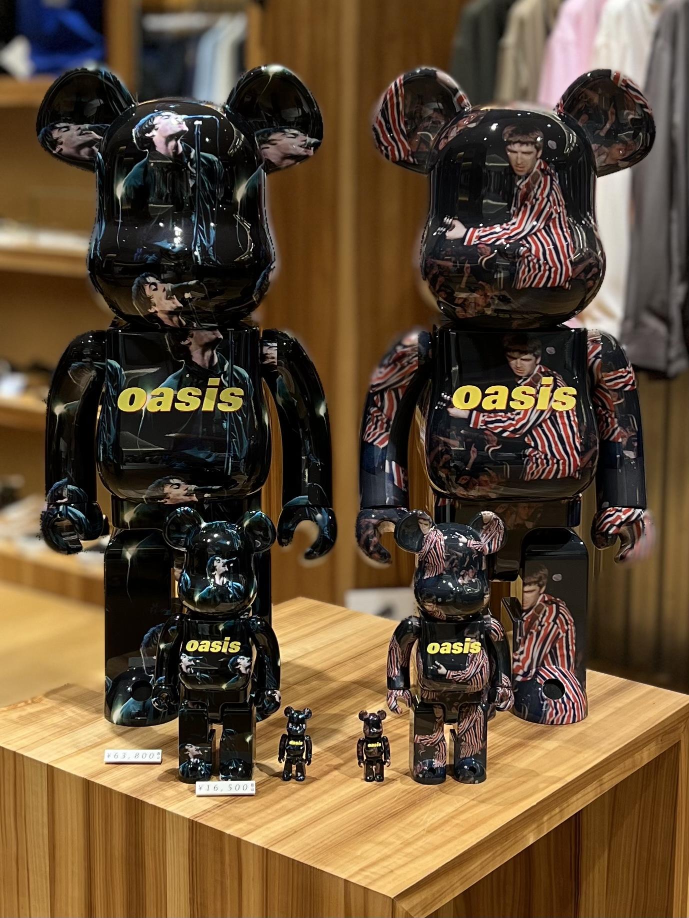 BE@RBRICK OASIS KNEBWORTH 1996 100％ & 400％、1000% / 新田 / ADAM