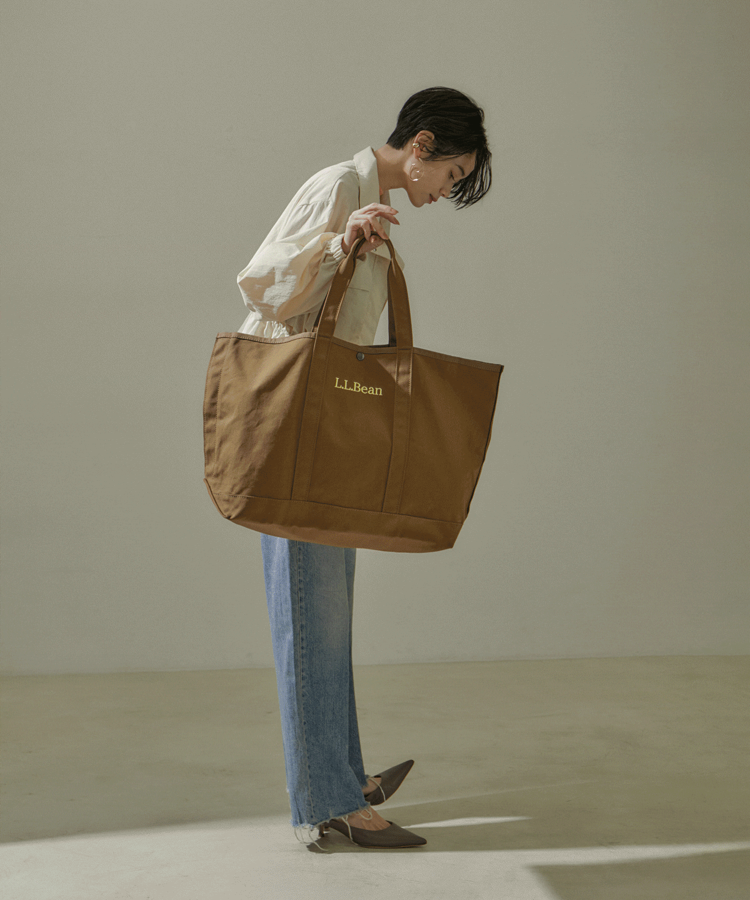 L.L.Bean for SALON】大人気の別注シリーズ！グローサリー・トート