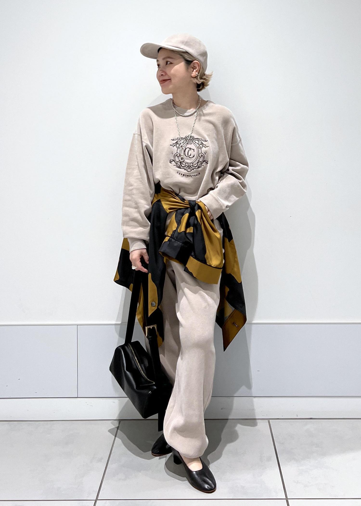 エンブロイダリースウェット-CreamyCotton /クリーミーコットン