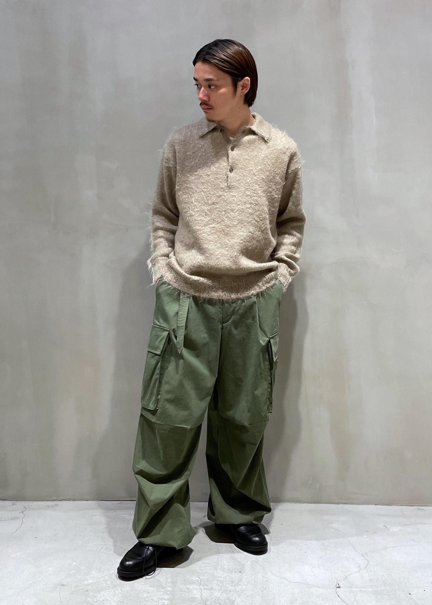 AURALEE〜モヘアニットポロ〜 / ヨウ / ADAM ET ROPÉ FEMME ｜J'aDoRe