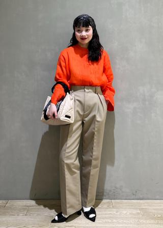 ADAM ET ROPÉ FEMME(アダム エ ロペ ファム) / コットンダブルクロス