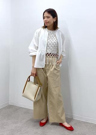 ROPÉ PICNIC(ロペピクニック) / 【3サイズ展開】チノライクタック