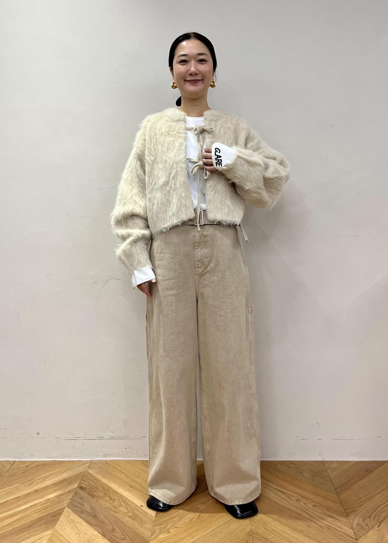 アルパカフラッフィーカーディガン / ito / ADAM ET ROPÉ FEMME ｜J