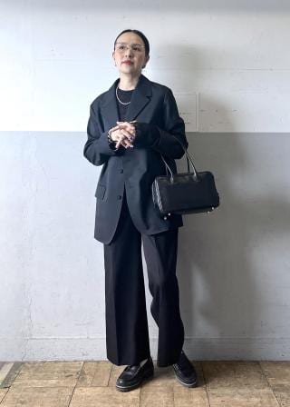 ADAM ET ROPÉ FEMME(アダム エ ロペ ファム) / NIKKE GABARDINE SLACKS