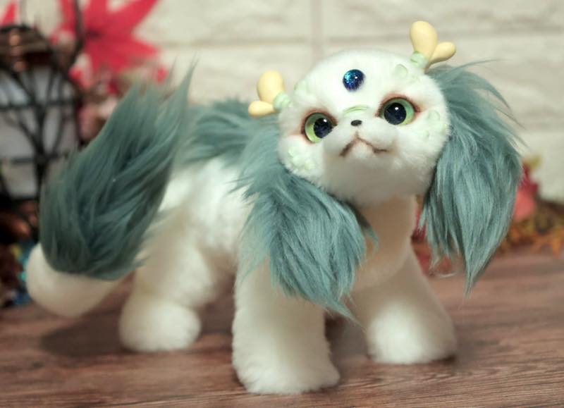 まんまるんモンスター♥アートドール人形幻獣ケモノ ハンドメイド