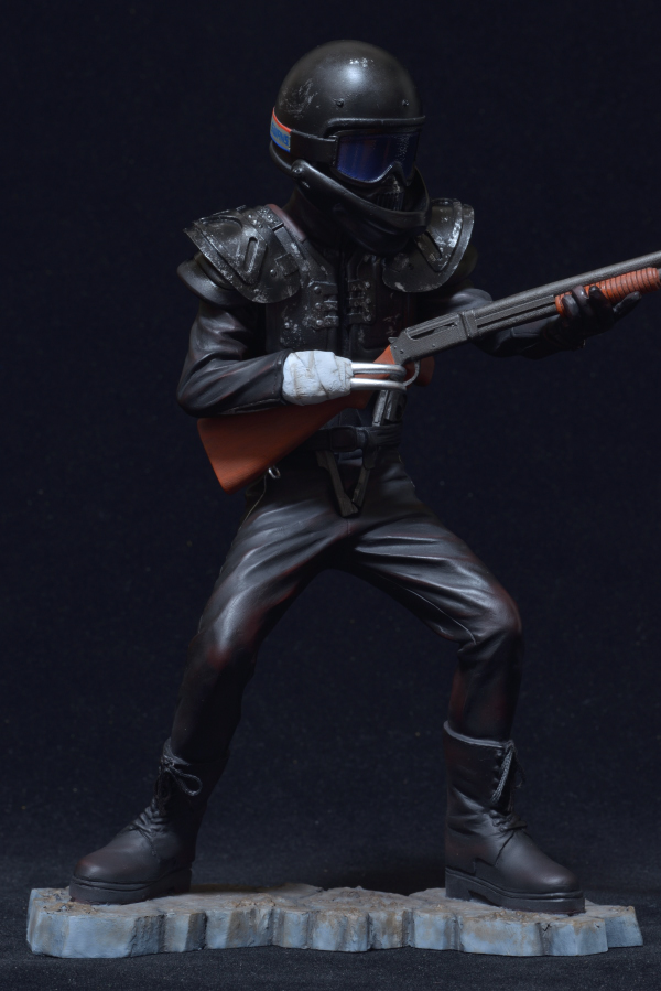 Retroys 狂い咲きサンダーロード JIN 彩色版 ソフビ フィギュア