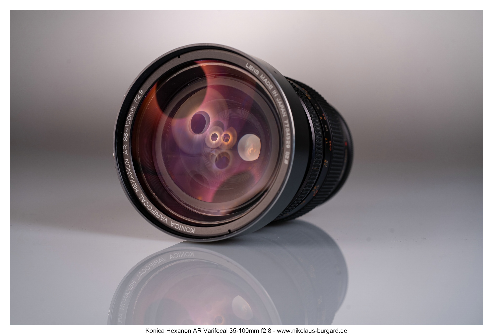 実用] KONICA ヘキサノン AR 100mm F2.8 (6387) KONIKA HEXANON AR