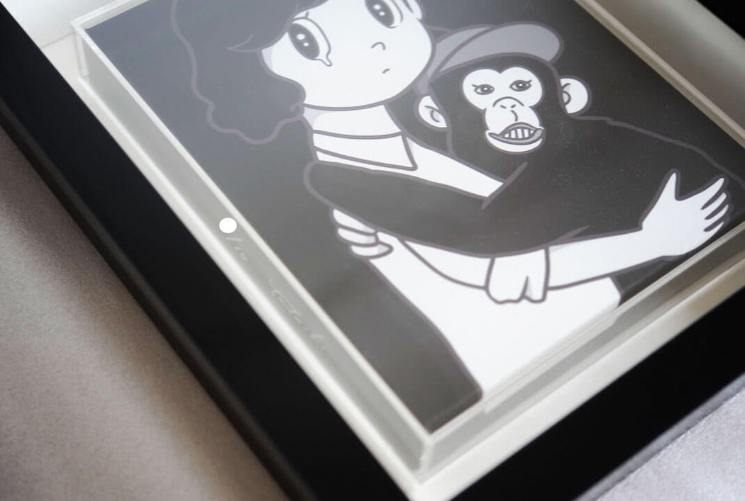 ハシヅメユウヤ橋爪や悠也 eyewatar ジークレー キャンバス COA有