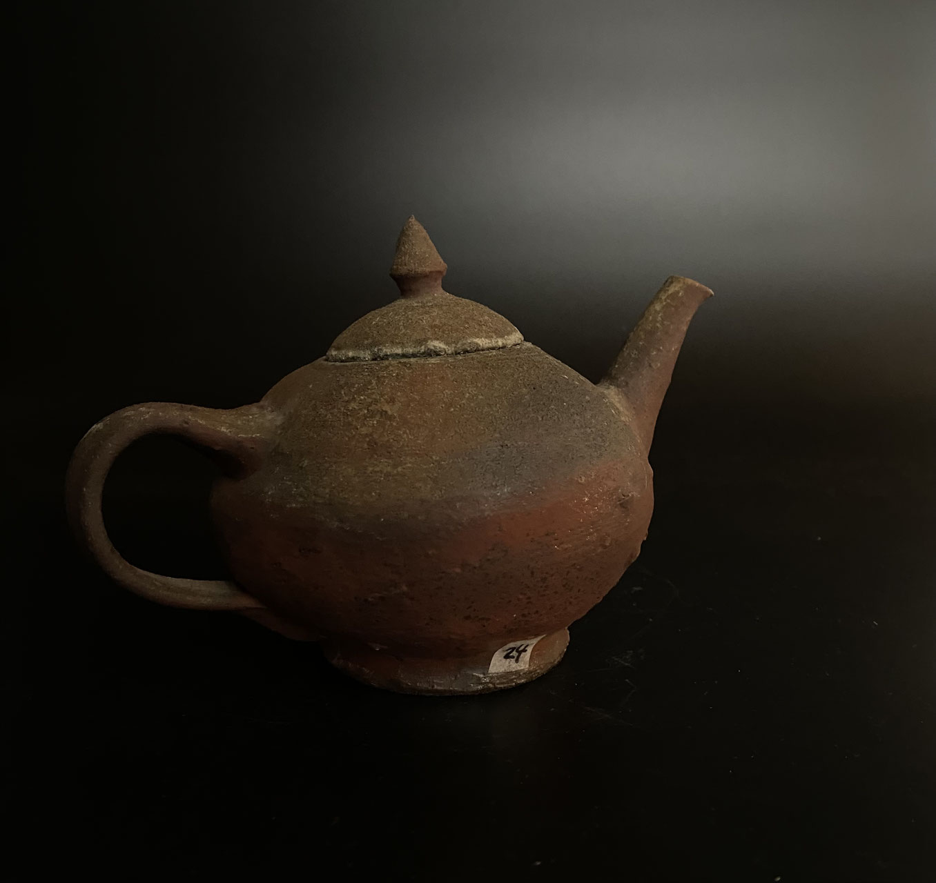 森岡成好作「徳利」/一輪挿し/陶器/南蛮焼締 森岡成好 花器 森岡成好