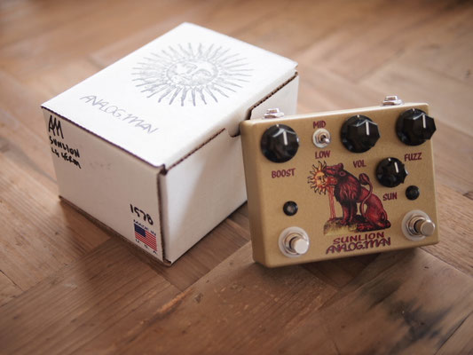 SOLD ANALOG.MAN - Sun Lion Fuzz Booster - SPOON - MJT・Warmothの