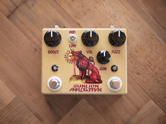 SOLD ANALOG.MAN - Sun Lion Fuzz Booster - SPOON - MJT・Warmothの