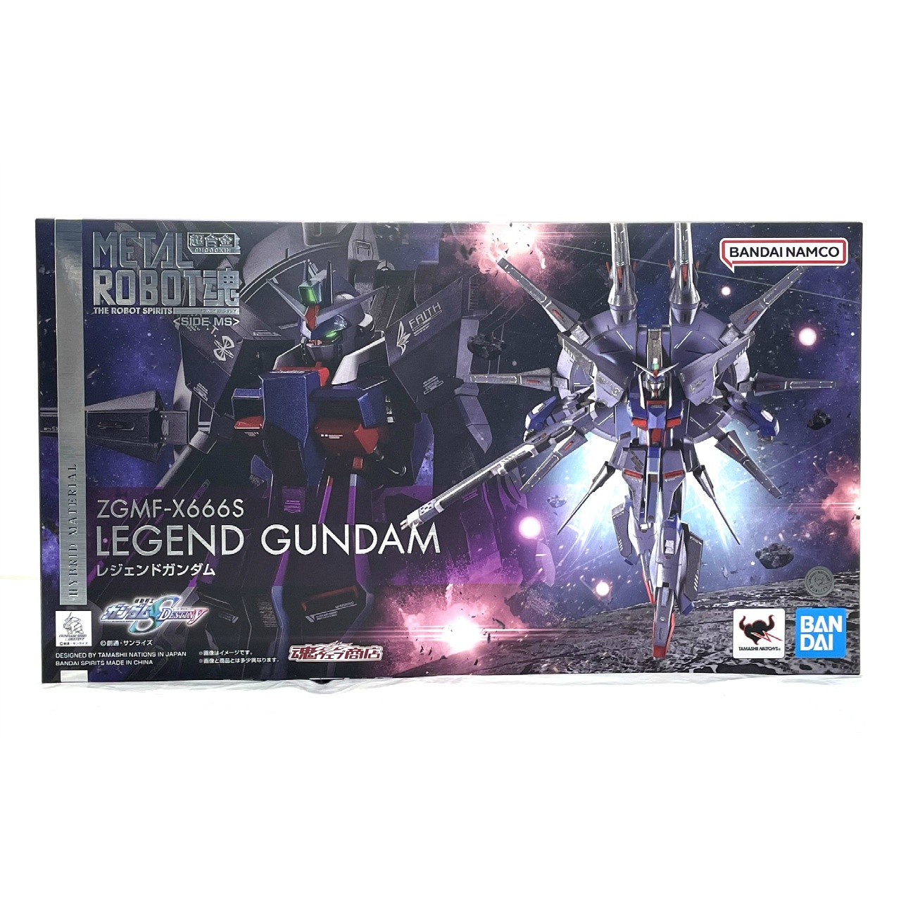 メタルロボット魂　レジェンドガンダム METAL ROBOT魂 ＜SIDE MS＞ レジェンドガンダム | 魂ウェブ