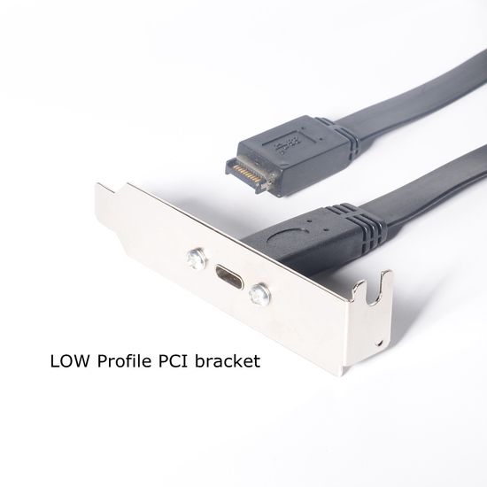 50cm USB 3.1 Type E PCI-E to USB 3.1 Type C メス Gen 2 延長