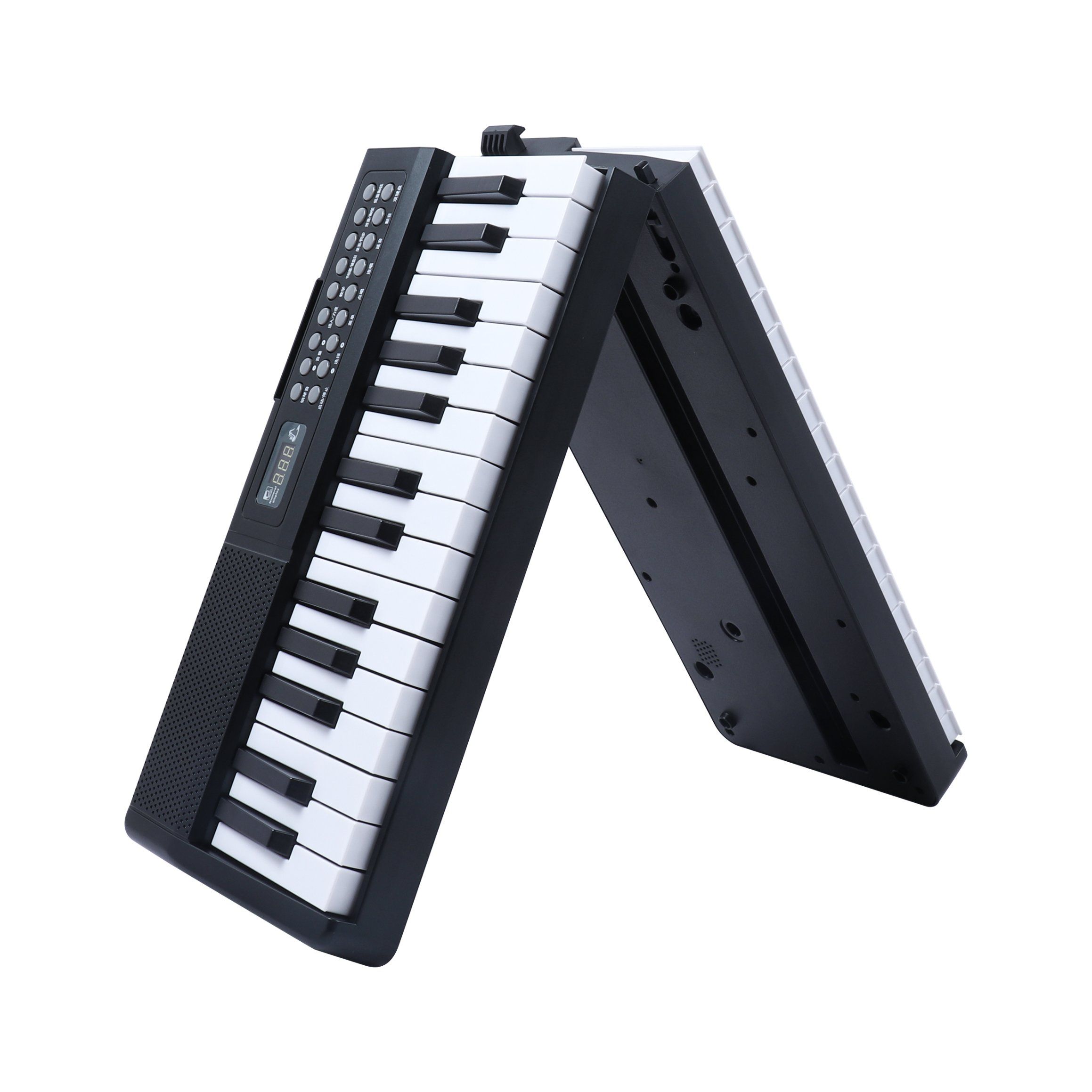 Bd音楽 Bd-889 LED折りたたみ式 61 鍵盤電気オルガン ポータブル