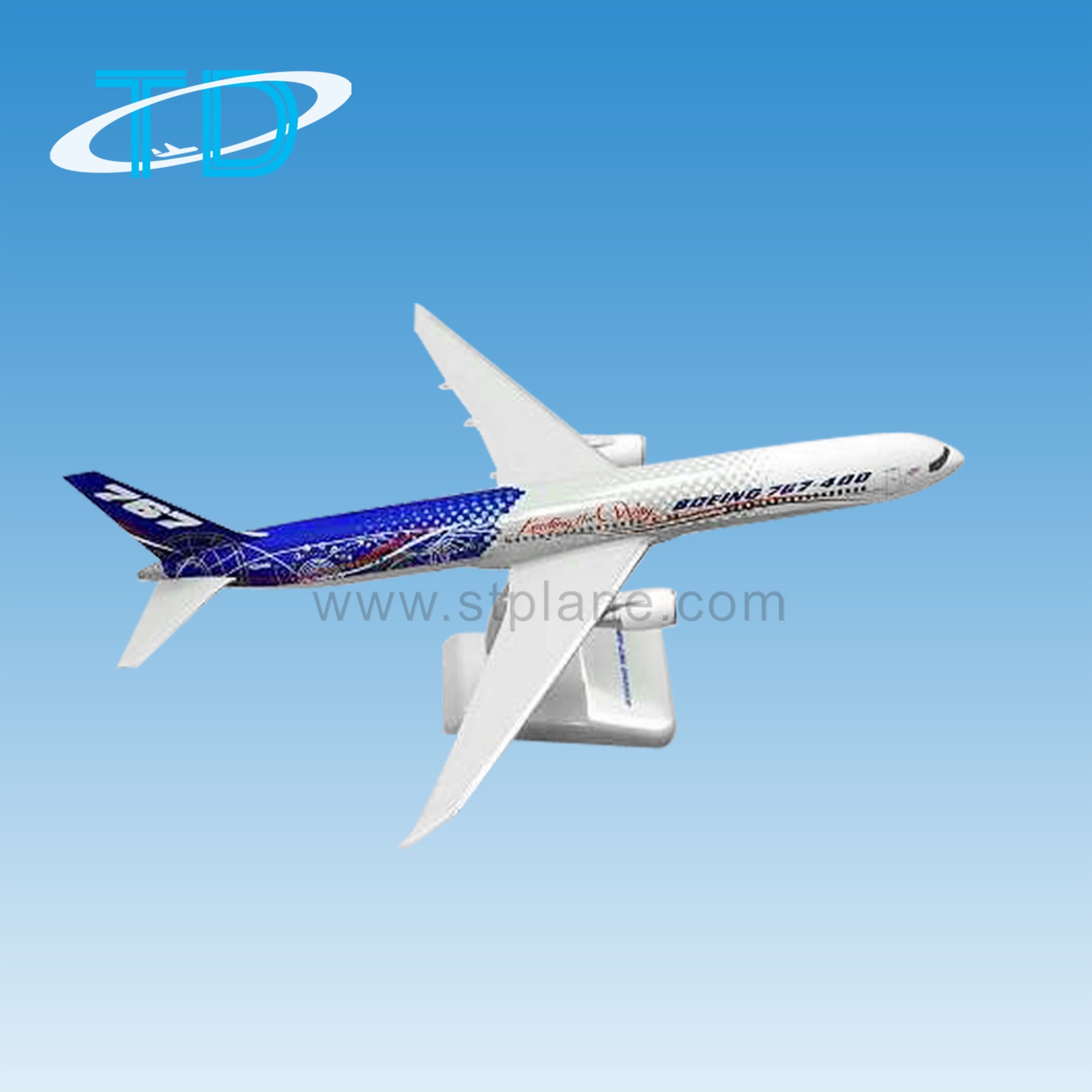 B767-400 Leading The Way Hogan Wings Airplane Model Souvenir