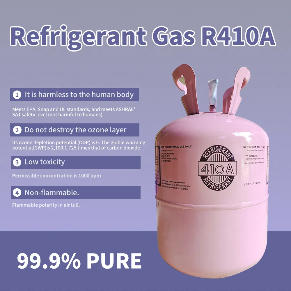R410A 混合ガス 高純度 冷媒ガス 410 a 410A R410 a - 中国 冷媒ガス