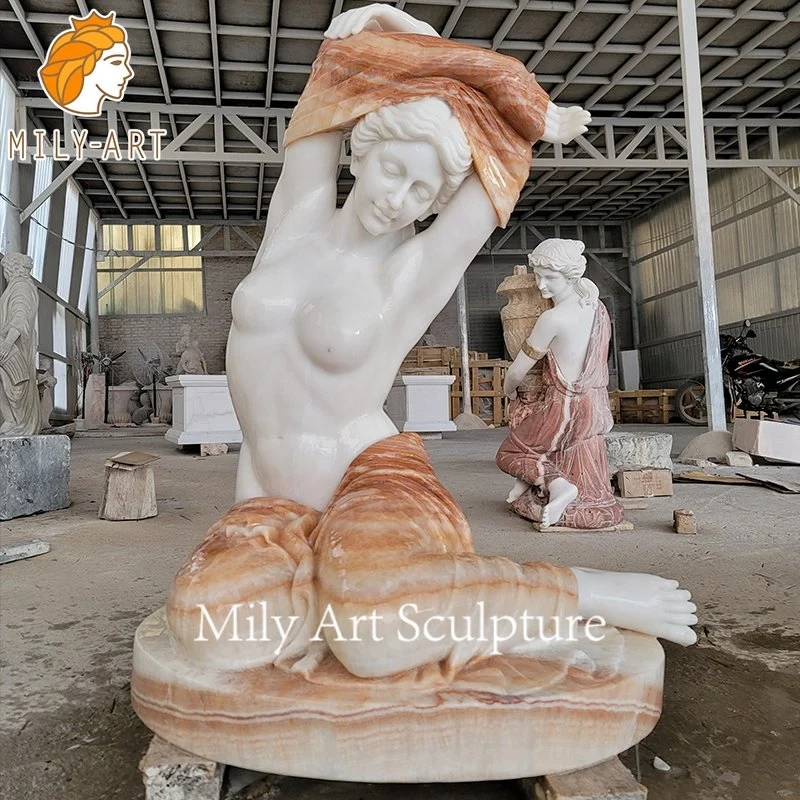 有名なギリシャの詳細な彫刻の大理石製のヌードヴィーナス像 - 中国