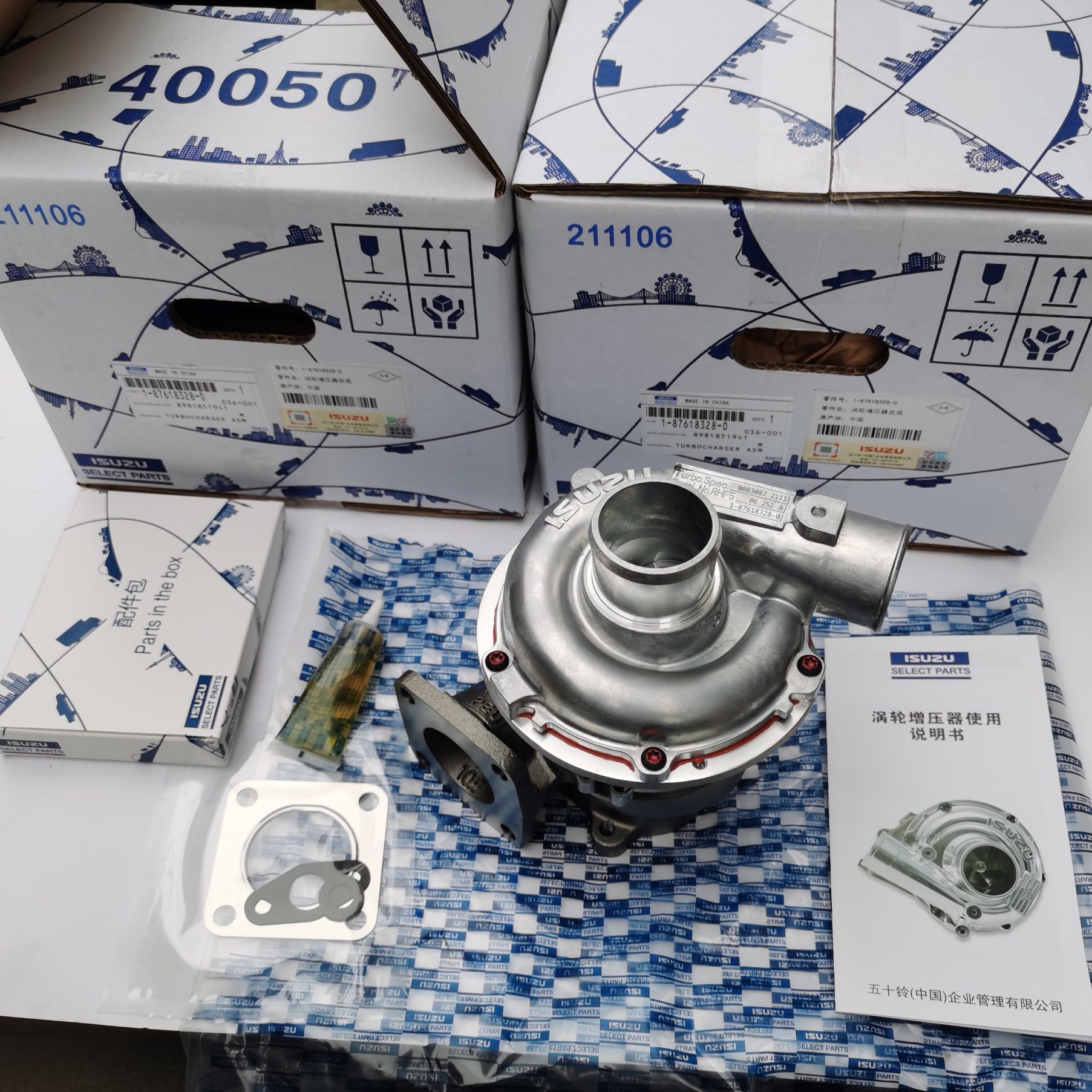 Hitachi Zx170-5A Engine Parts 4jj1 Engine Turbo Sy135-10 Engine