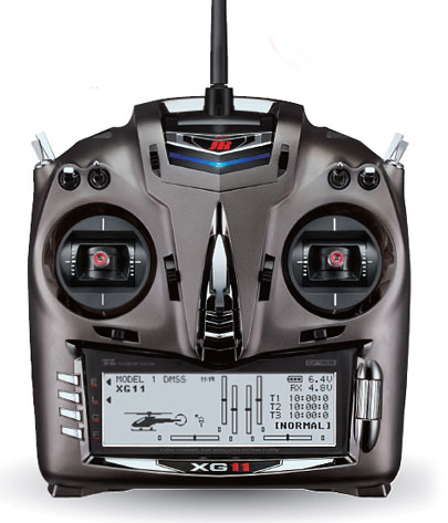 Jr Propo Xg11 Remote Control Transmitter (JRXG11-RG831B-M1) - 11