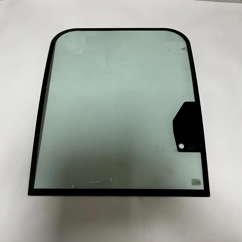 Hitachi Excavator Front Tempered Laminated Windshield Cabin Side