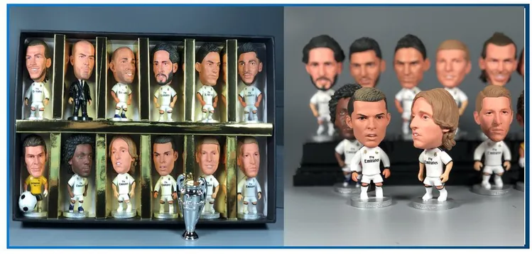 Football Fan Souvenir Real Madrid Action Figure C Robert Benzema