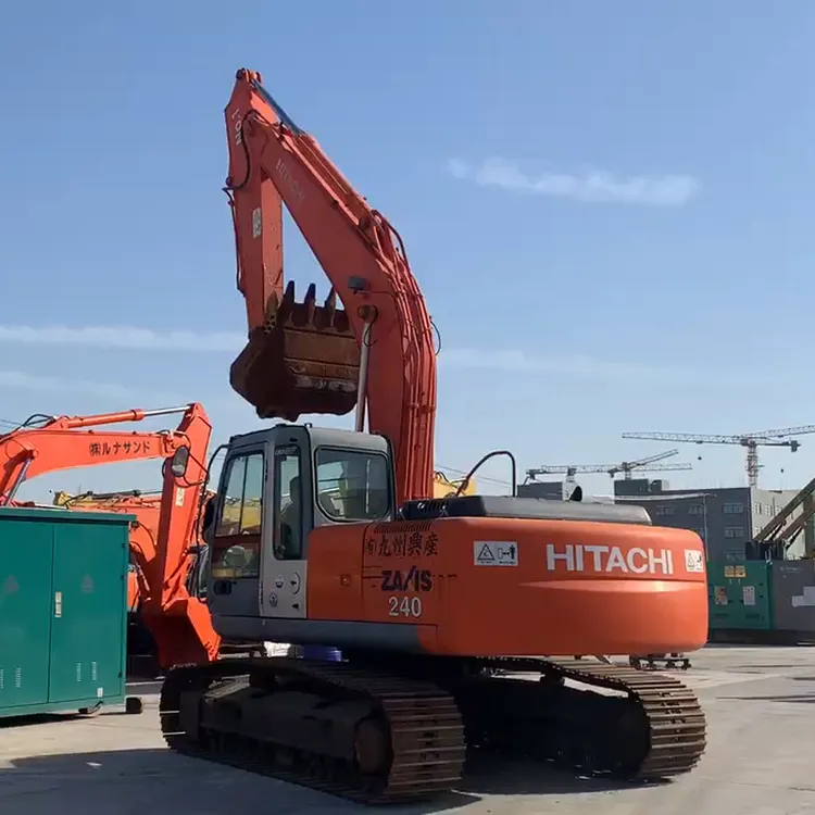Durable Equipment 24 Ton Used Hitachi Zx240 Excavator with