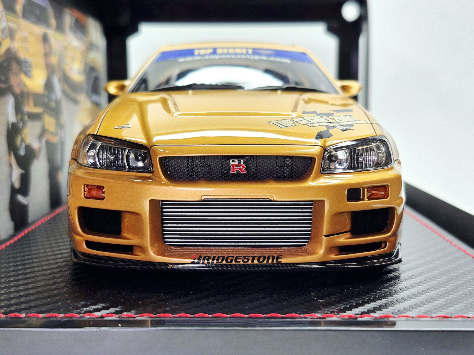 TOP SECRET 34GT-R (BNR34) Gold Edition + RB26 Engine | Ignition