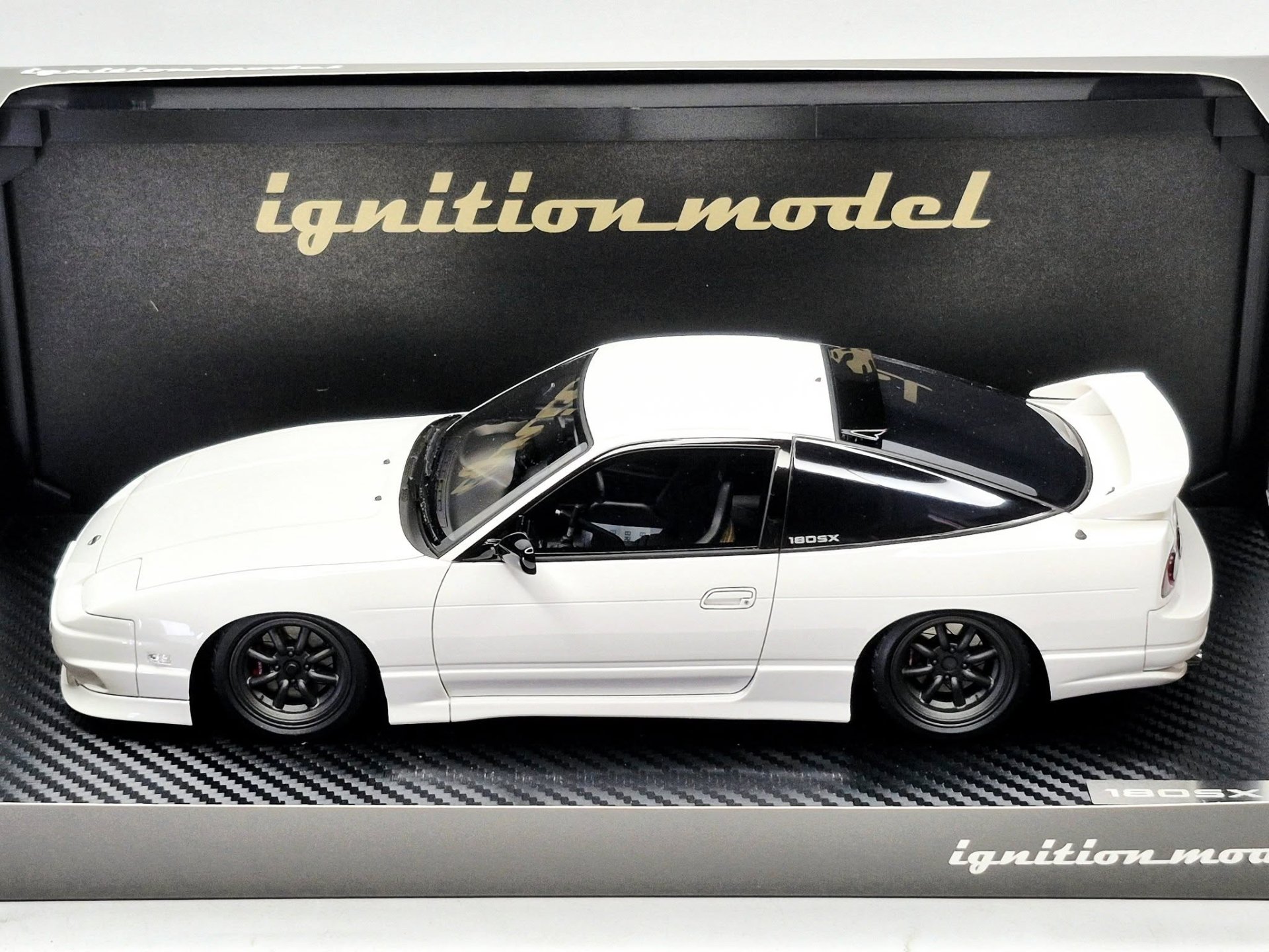 Ignition Model 1/18 Nissan 180SX TYPE X (RPS13) White | GR Garage