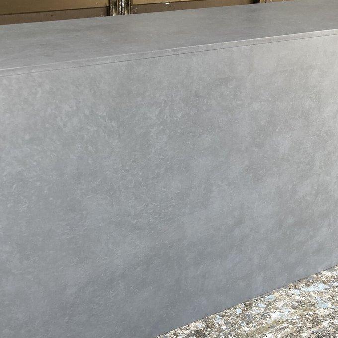 ☆【受注製作】グレーストーン柄☆石目☆モルタル☆カウンターテーブル