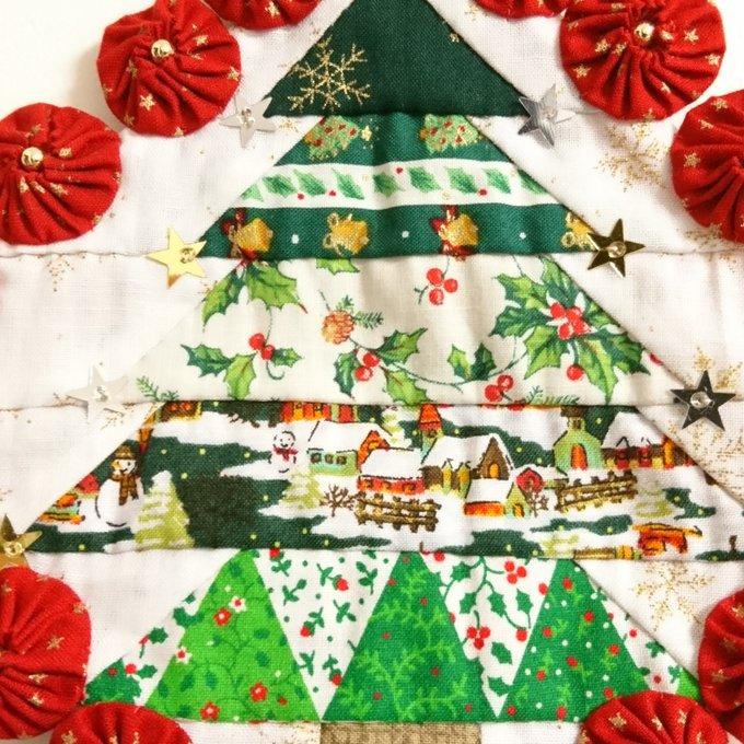 クリスマス パッチワークミニタペストリー - チャトランママ | minne