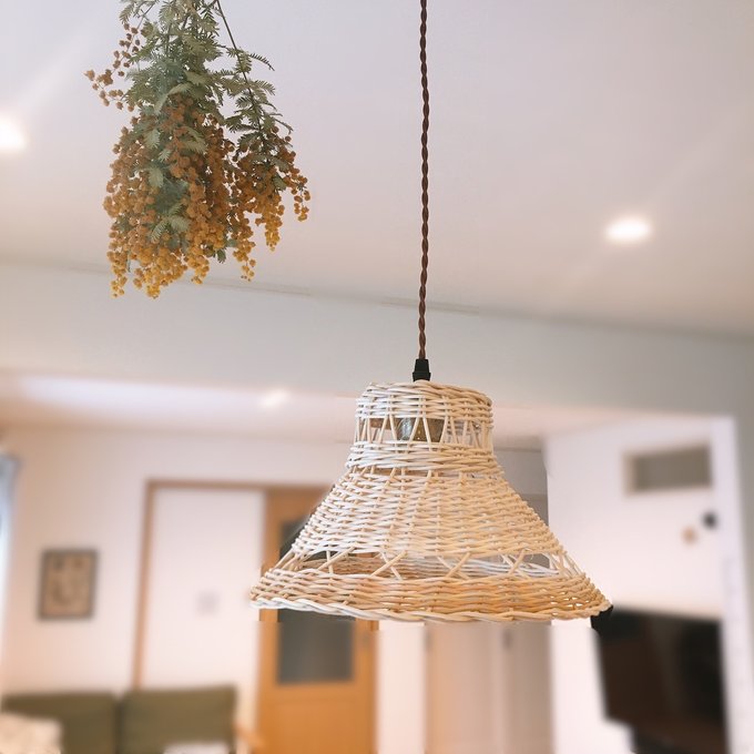 ラタン ランプシェード - belle_rattan＆craft | minne byGMOペパボ