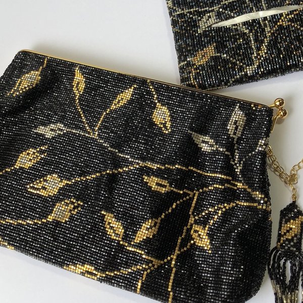 ビーズ織りのセカンドバッグ - Naorin'S GALLERY | minne byGMOペパボ