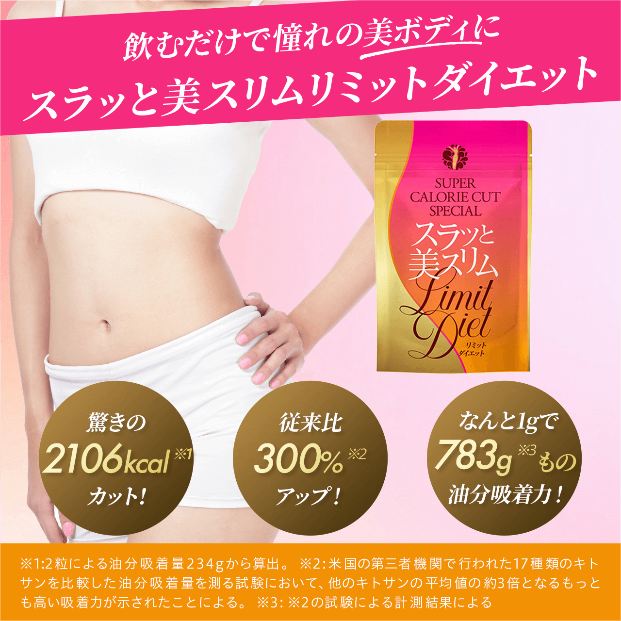 タメせる！H&Cプロダクツ「スラッと美スリムリミットダイエット（20日