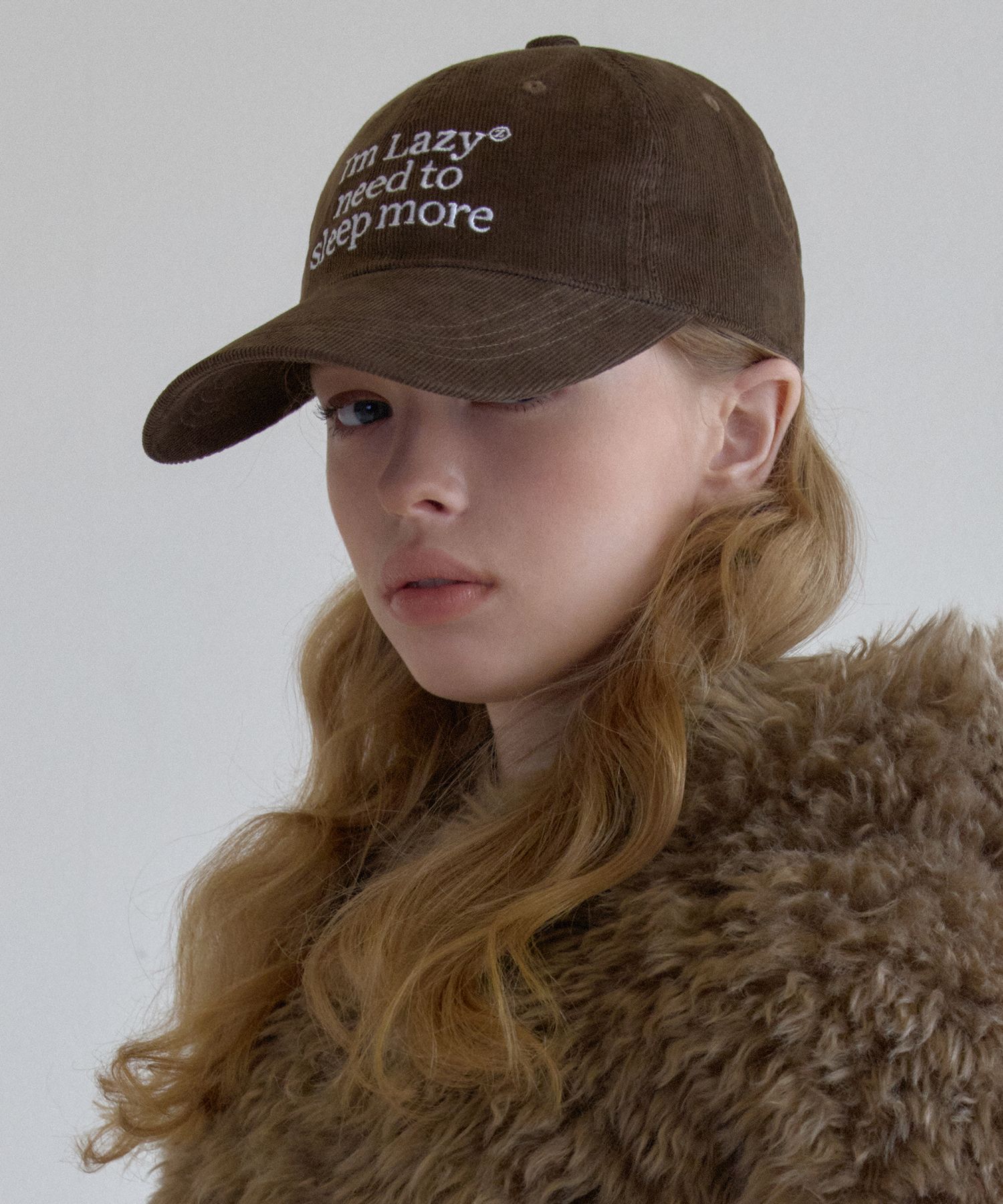 MUSINSA公式 | LAZYZ スリップモアコーデュロイボールキャップ（6色）