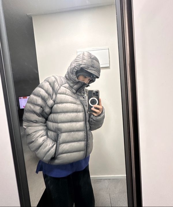 MUSINSA公式 | SUARE ライトシアシェルダウンジャケット - 3カラー