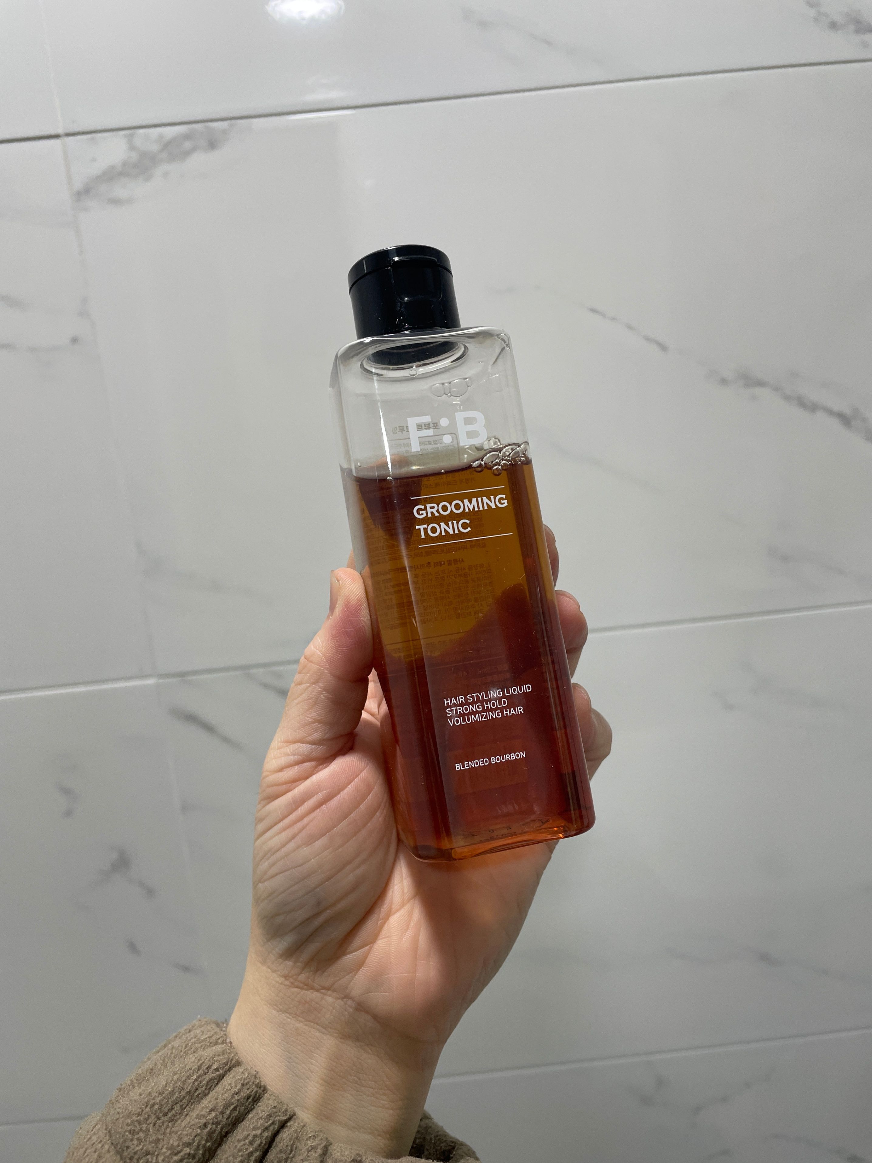 MUSINSA公式 | FOR BEAUT バーボングルーミングトニックヘアワックス220ml