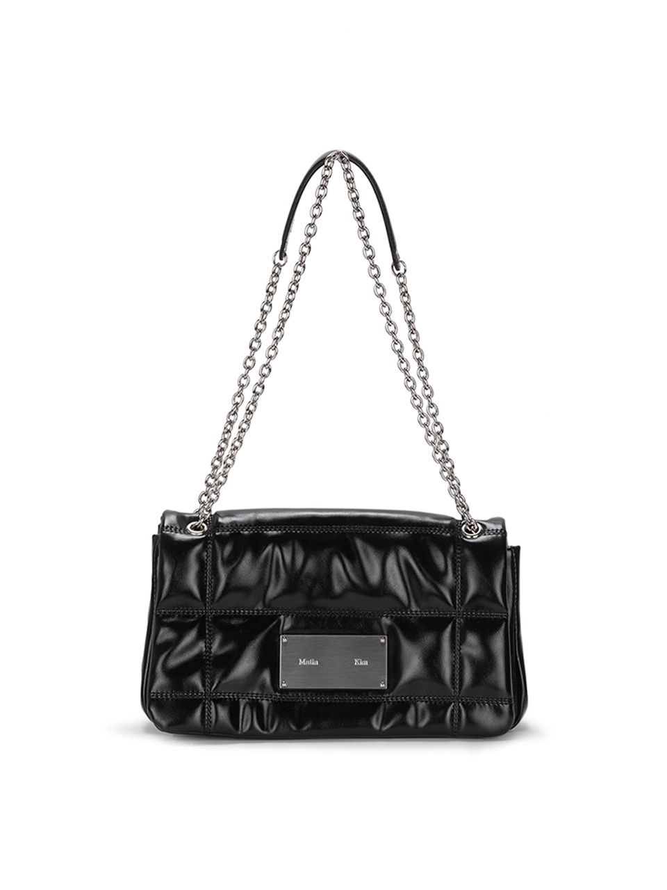 MUSINSA公式 | MATIN KIM CLASSIC CHAIN QUILTING BAG IN BLACK
