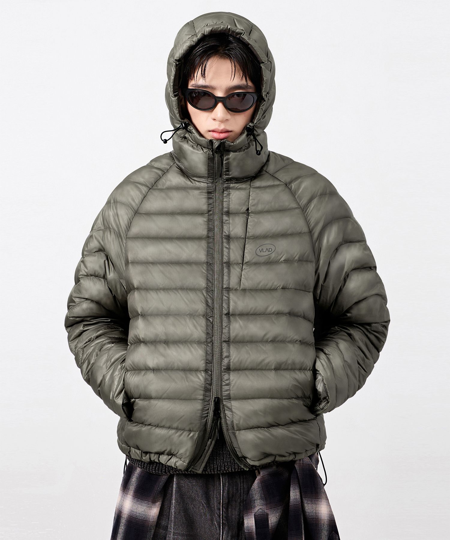 MUSINSA公式 | DIMITRI BLACK VLAD ライトシェル軽量ダウンジャケット_