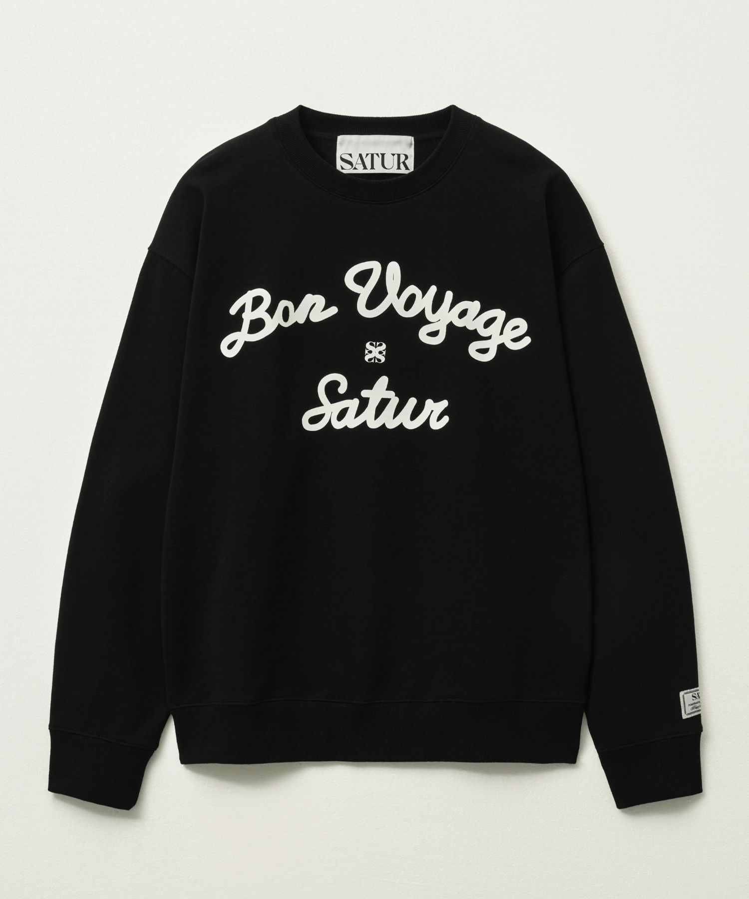 MUSINSA公式 | SATUR ボンボヤージスウェットシャツ ブラック