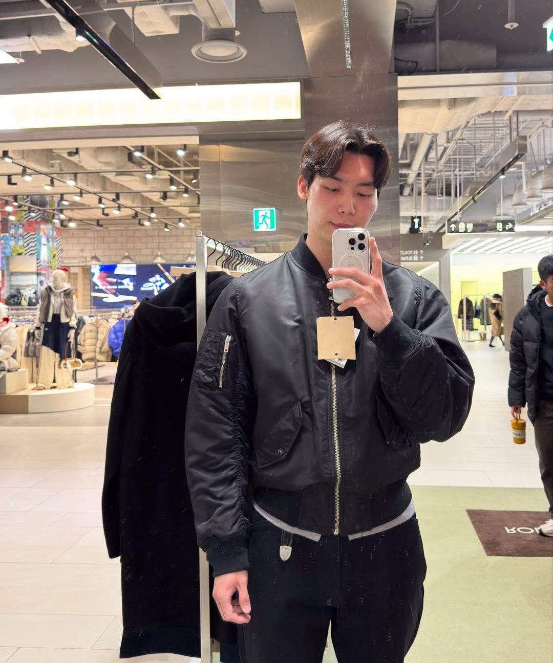 MUSINSA公式 | ROLLING STUDIOS TEDDY JACKET WOOL NAVY