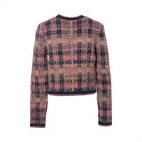 シャネル P72 シルク×ウール×カシミヤ カーディガン 38 レディース