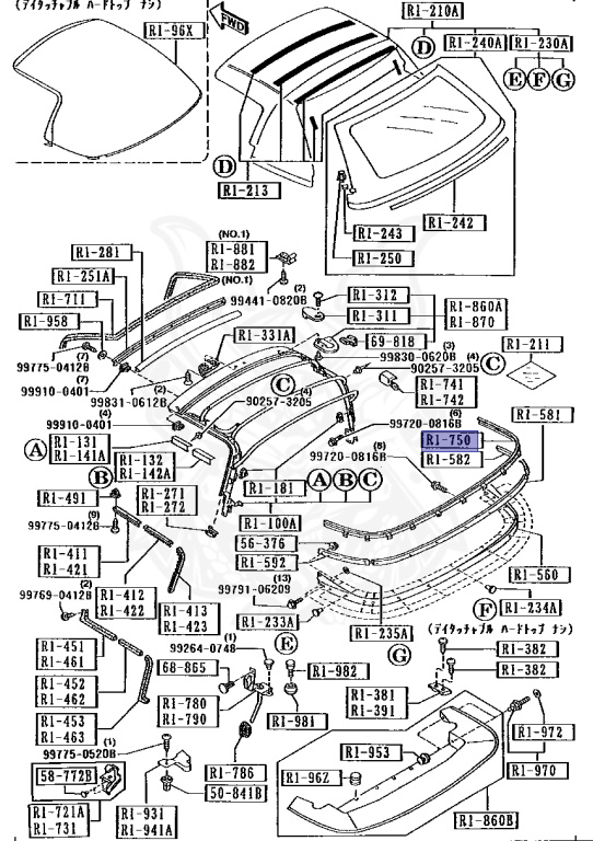 NA01-R1-750E - Mazda - Rear Belt Line Mall - Nengun Performance