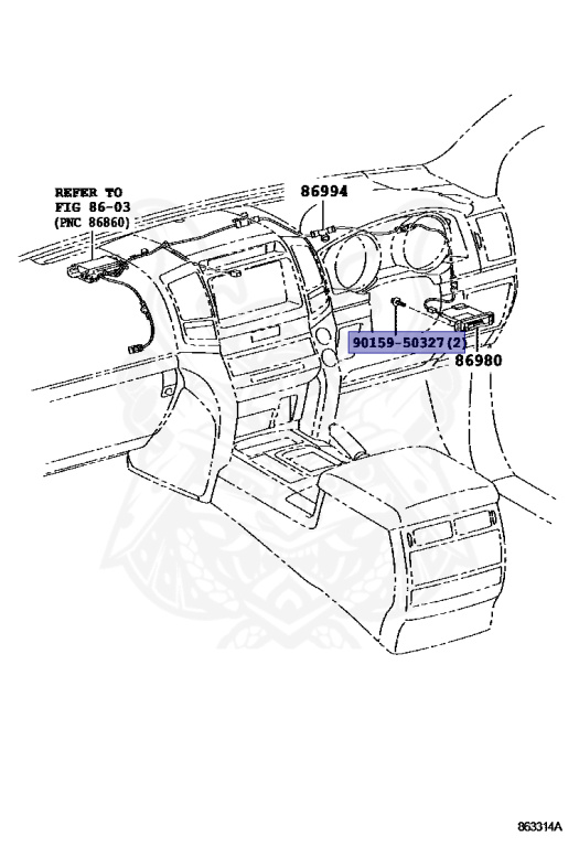 90159-50327 - Toyota - Screw - Nengun Performance