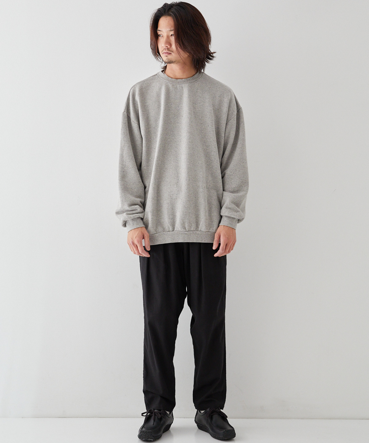 UpcycleLino] BASIC 裏毛ビッグスウェット｜nest Robe / CONFECT