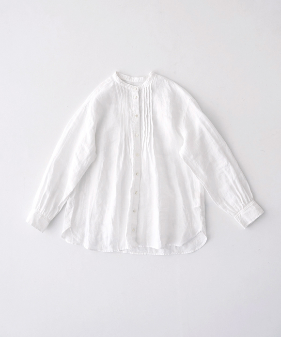 リネンピンタックシャツ｜nest Robe / CONFECT ONLINE SHOP