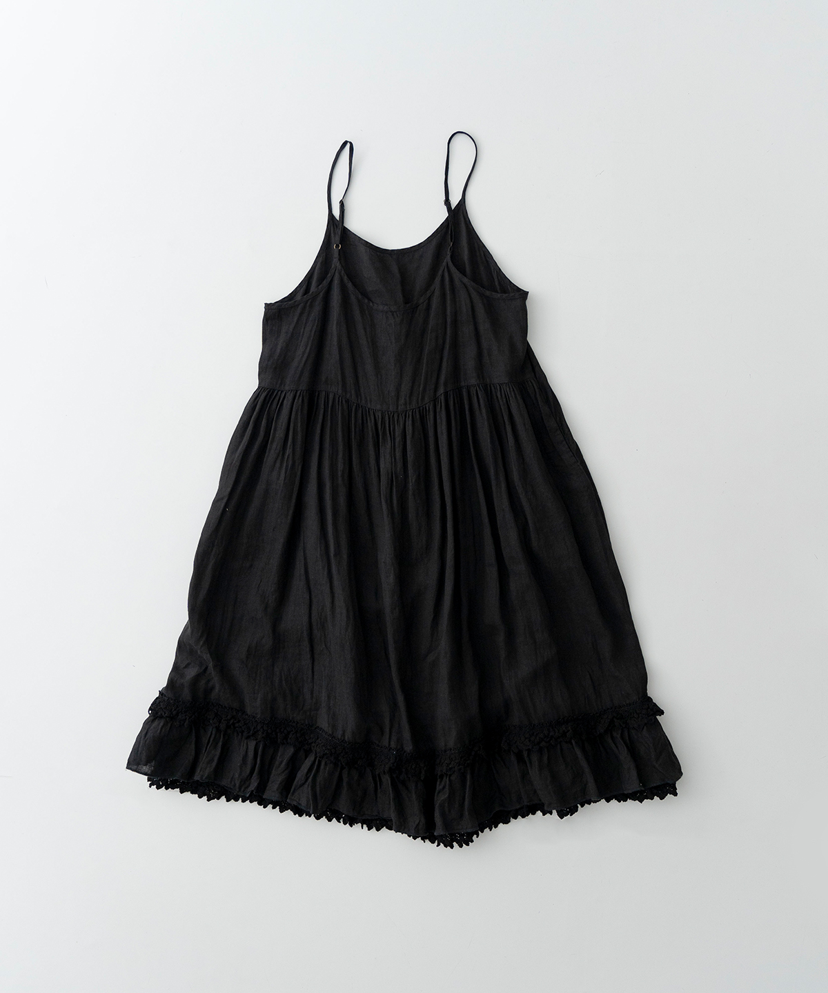 ◎60リネンレースヘムキャミドレス｜nest Robe / CONFECT ONLINE SHOP