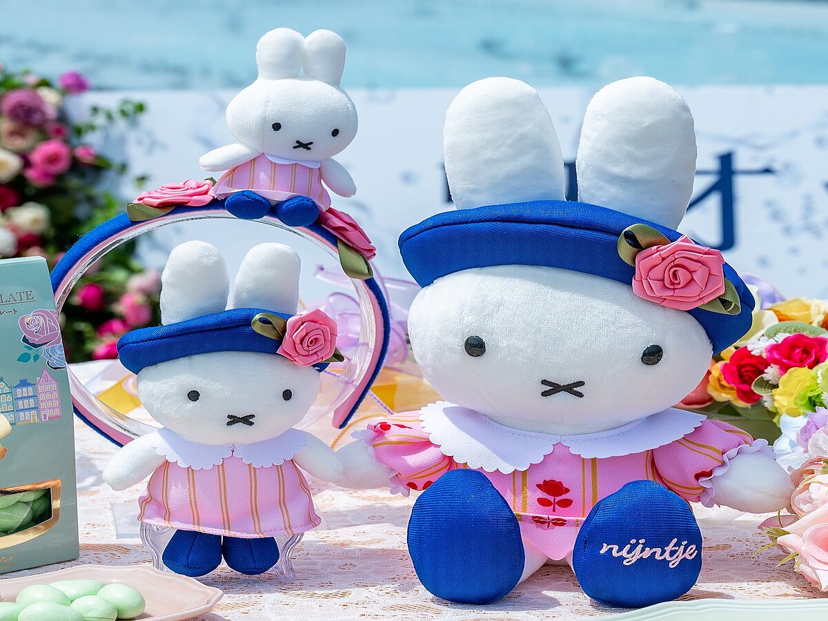 バラをイメージしたミッフィー！ハウステンボス｢ローズナインチェ