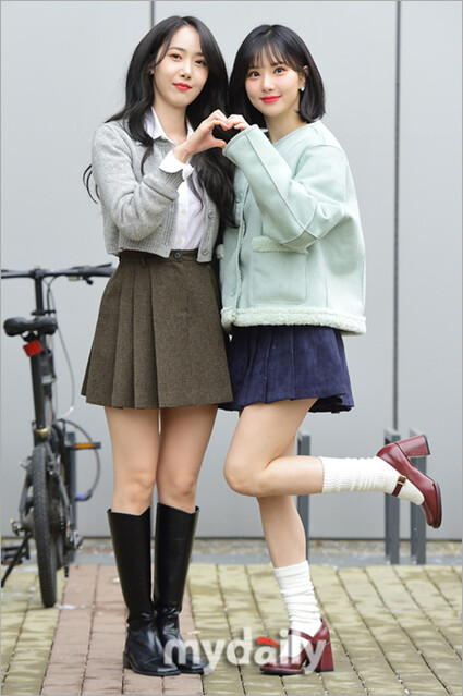 PHOTO】VIVIZ シンビ＆ウナ「知ってるお兄さん」の収録に参加…愛らしい