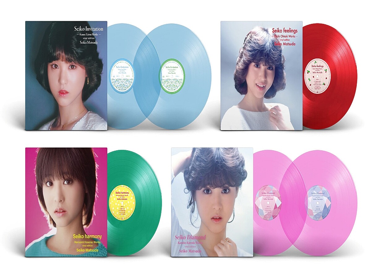 松田聖子、作曲家別アルバムをアナログリリース 財津和夫、大瀧詠一