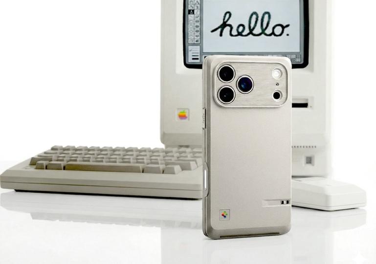 Macの始まり「Macintosh 128K」をモチーフにしたiPhone 17 Proケース